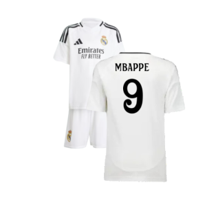 2024-2025 Real Madrid Home Mini Kit (Mbappe 9)