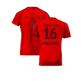 2024-2025 Bayern Munich Home Shirt (Kids) (J. Palhinha 16)