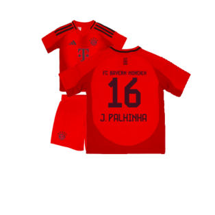 2024-2025 Bayern Munich Home Mini Kit (J. Palhinha 16)