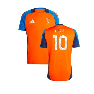 2024-2025 Juventus Training Jersey (Orange) (Yildiz 10)