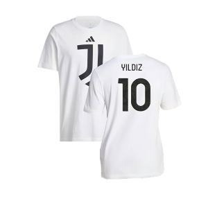2024-2025 Juventus DNA Graphic Tee (White) (Yildiz 10)