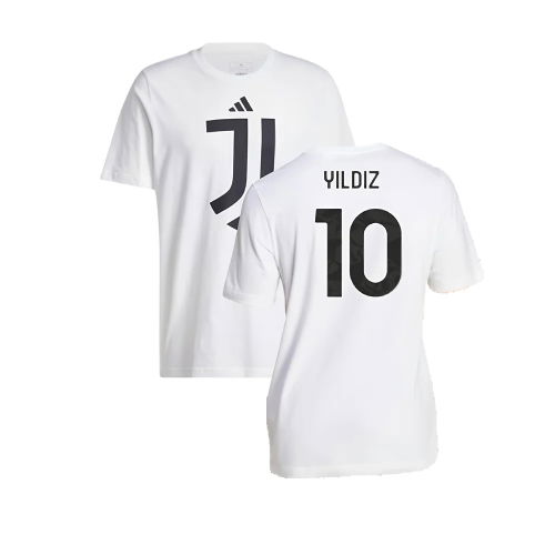 2024-2025 Juventus DNA Graphic Tee (White) (Yildiz 10)