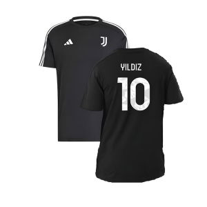 2024-2025 Juventus DNA Tee (Black) (Yildiz 10)