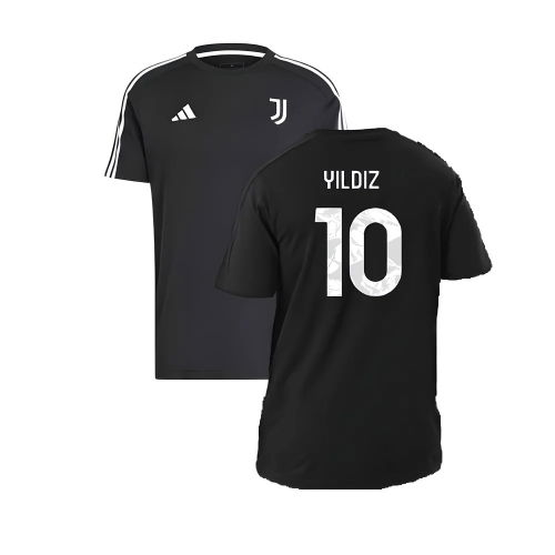 2024-2025 Juventus DNA Tee (Black) (Yildiz 10)