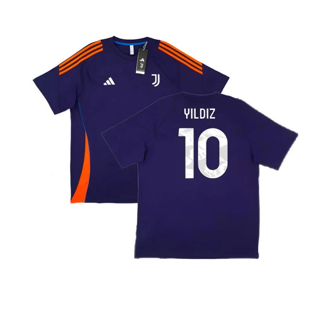 2024-2025 Juventus Training Tee (Navy) (Yildiz 10)