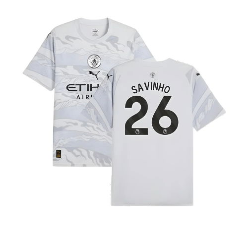 2024 Man City Year Of the Dragon Jersey (Savinho 26)