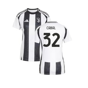 2024-2025 Juventus Home Shirt (Womens) (Cabal 32)