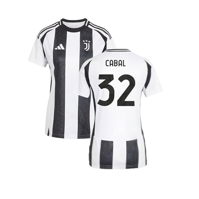 2024-2025 Juventus Home Shirt (Womens) (Cabal 32)