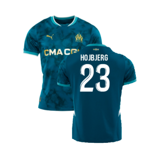 2024-2025 Marseille Away Shirt (Hojbjerg 23)