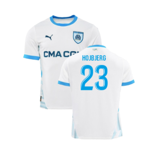 2024-2025 Marseille Home Shirt (Hojbjerg 23)