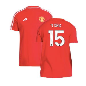 2024-2025 Man Utd DNA Tee (Red) (Yoro 15)