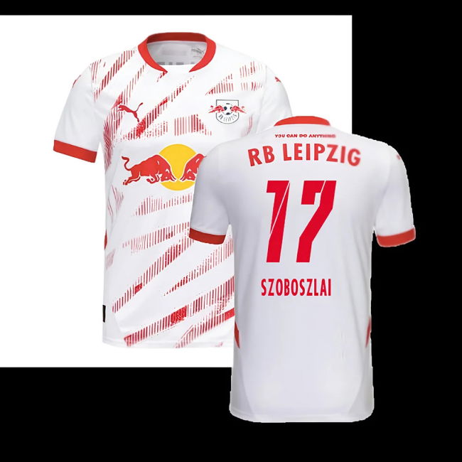 2024-2025 Red Bull Leipzig Home Shirt (Szoboszlai 17)