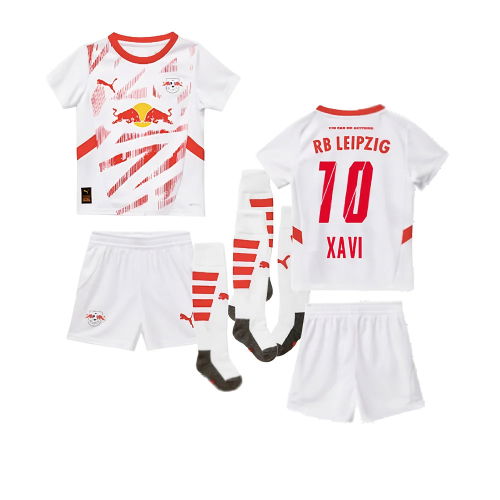 2024-2025 Red Bull Leipzig Home Mini Kit (Xavi 10)
