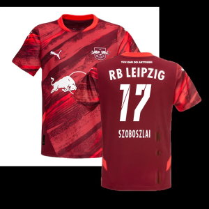 2024-2025 Red Bull Leipzig Away Shirt (Kids) (Szoboszlai 17)