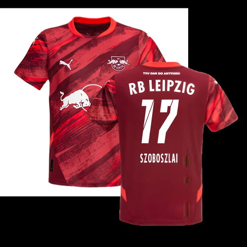 2024-2025 Red Bull Leipzig Away Shirt (Kids) (Szoboszlai 17)
