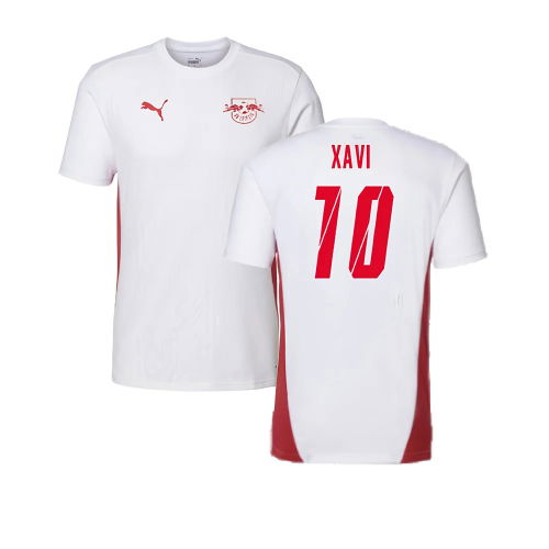 2024-2025 Red Bull Leipzig Training Shirt (White) (Xavi 10)