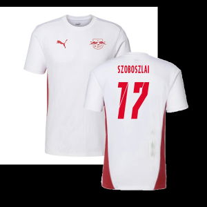 2024-2025 Red Bull Leipzig Training Shirt (White) (Szoboszlai 17)