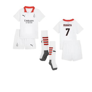 2024-2025 AC Milan Away Mini Kit (Morata 7)