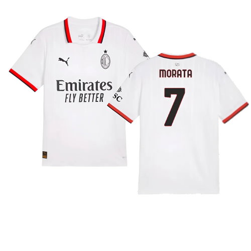 2024-2025 AC Milan Away Shirt (Morata 7)