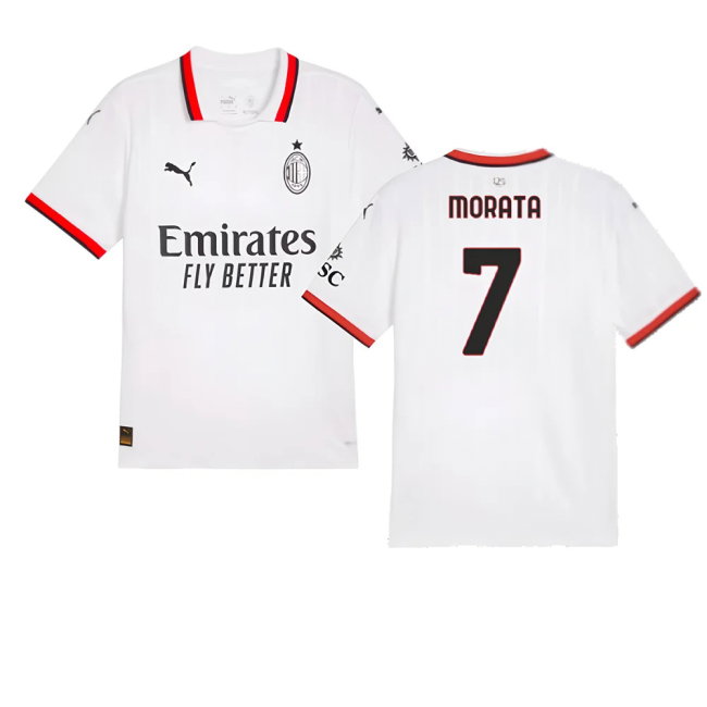 2024-2025 AC Milan Away Shirt (Morata 7)
