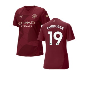 2024-2025 Man City Third Shirt (Womens) (Gundogan 19)