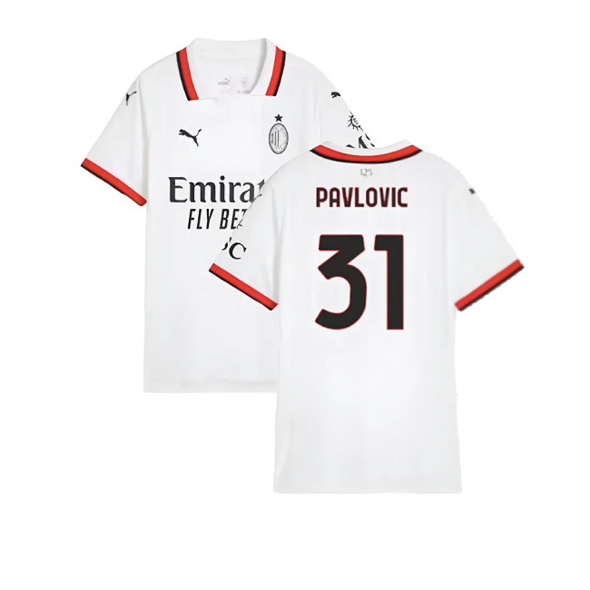 2024-2025 AC Milan Away Shirt (Womens) (Pavlovic 31)
