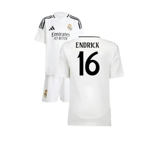 2024-2025 Real Madrid Home Mini Kit (Endrick 16)