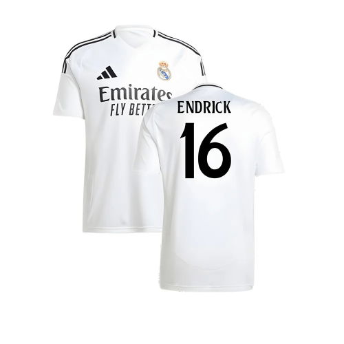 2024-2025 Real Madrid Home Shirt (Endrick 16)