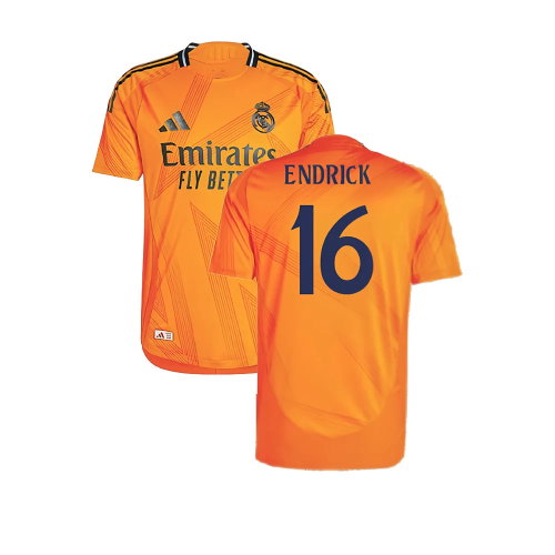 2024-2025 Real Madrid Authentic Away Shirt (Endrick 16)