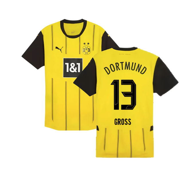 2024-2025 Borussia Dortmund Authentic Home Shirt (Gross 13)