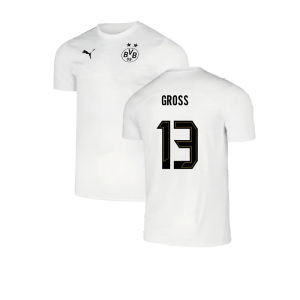 2024-2025 Borussia Dortmund Pre-Match Shirt (White) (Gross 13)