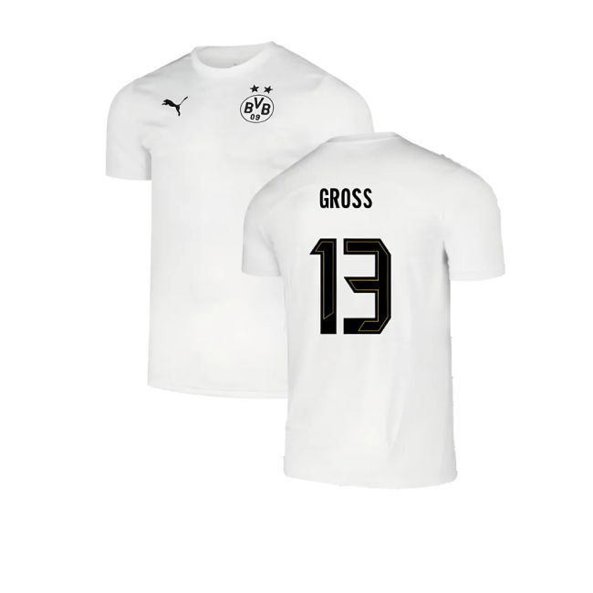 2024-2025 Borussia Dortmund Pre-Match Shirt (White) (Gross 13)