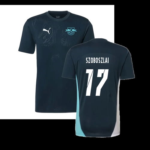 2024-2025 Red Bull Leipzig Training Shirt (Dark Night) (Szoboszlai 17)