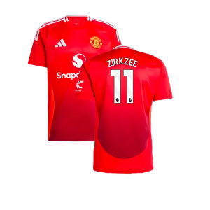 2024-2025 Man Utd Home Shirt (Zirkzee 11)
