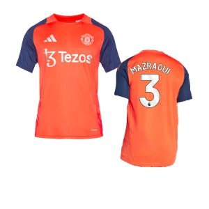 2024-2025 Man Utd Training Jersey (Red) (Mazraoui 3)