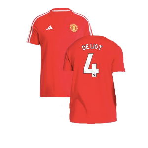 2024-2025 Man Utd DNA Tee (Red) (De Ligt 4)