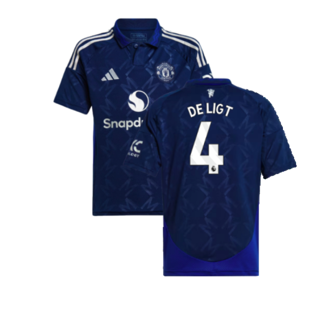 2024-2025 Man Utd Away Shirt (Kids) (De Ligt 4)