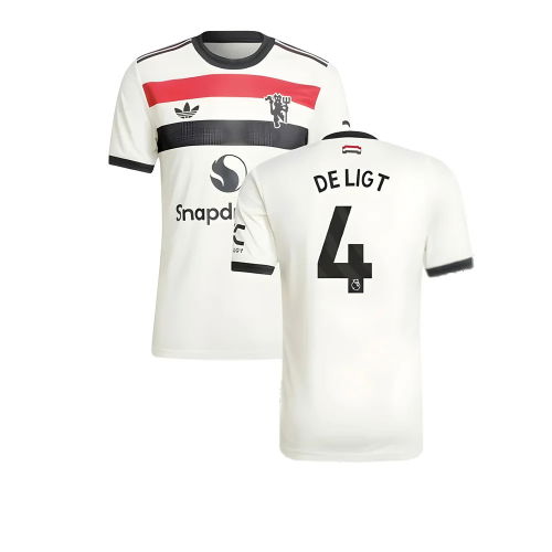 2024-2025 Man Utd Authentic Third Shirt (De Ligt 4)