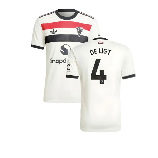 2024-2025 Man Utd Authentic Third Shirt (De Ligt 4)