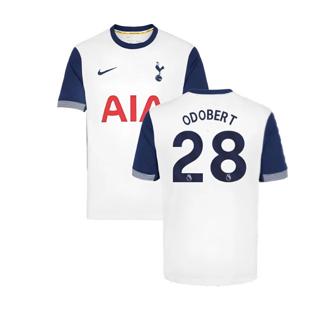 2024-2025 Tottenham Hotspur Home Shirt (Odobert 28)