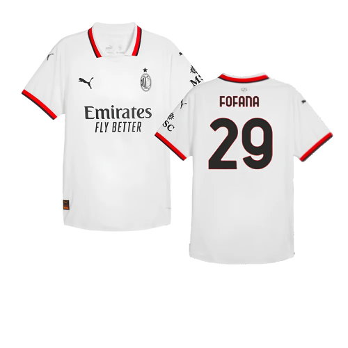 2024-2025 AC Milan Away Authentic Shirt (Fofana 29)