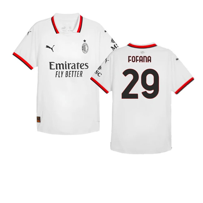 2024-2025 AC Milan Away Authentic Shirt (Fofana 29)