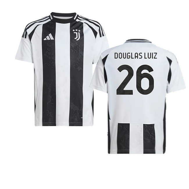 2024-2025 Juventus Home Shirt (Kids) (Douglas Luiz 26)
