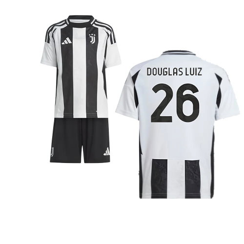 2024-2025 Juventus Home Mini Kit (Douglas Luiz 26)