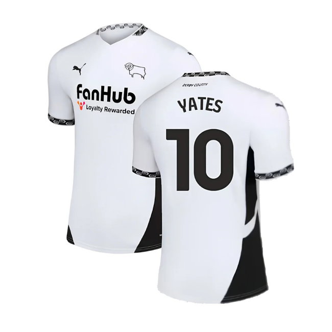 2024-2025 Derby County Home Shirt (Kids) (Yates 10)