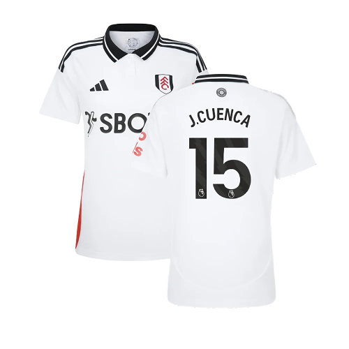 2024-2025 Fulham Home Shirt (Womens) (J.Cuenca 15)