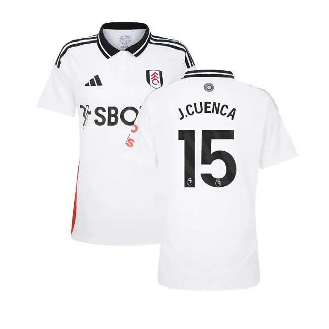 2024-2025 Fulham Home Shirt (Womens) (J.Cuenca 15)