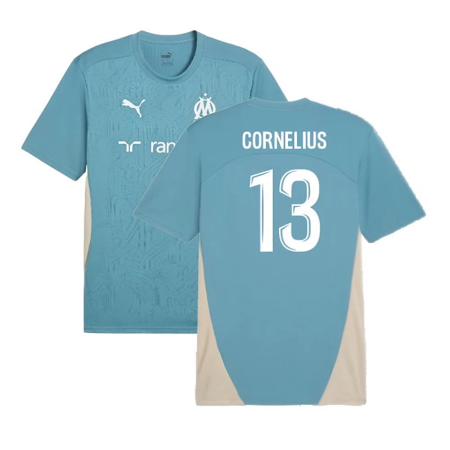 2024-2025 Marseille Training Shirt (Bold Blue) (Cornelius 13)
