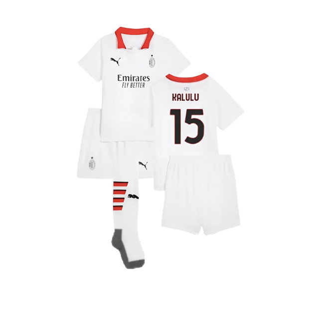 2024-2025 AC Milan Away Mini Kit (Kalulu 15)