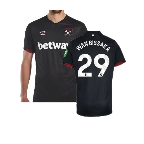 2024-2025 West Ham Away Shirt (Wan Bissaka 29)